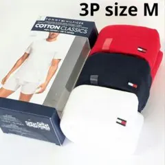 【海外限定品】Tommy Hilfiger インナーシャツ 3枚 M 新品 肌着のサムネイル