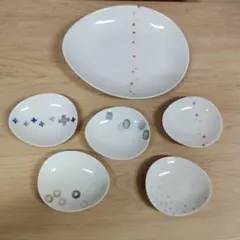陶磁器製皿 6枚セット