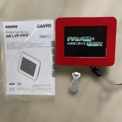 SANYO デジタルフォトフレーム LVF-PF51 本体　稼働品