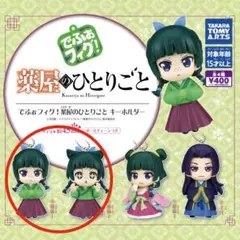 でふぉフィグ！薬屋のひとりごと キーホルダー セット/猫猫1・猫猫2