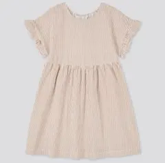 ユニクロ　ストラップ　半袖ワンピース　80cmのサムネイル