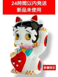 0*6様 ベティちゃん 招き猫 陶器 フィギュア ベティ・ブープ