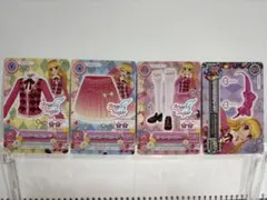 アイカツ！エンジェリーシュガー　ピンクアーガイルコーデ、ノーマルコーデセット