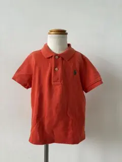 【Ralph Lauren】ポロシャツ　サイズ24M オレンジ