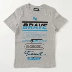 【新品】DIESEL ディーゼル　Tシャツ　12Y（150cm相当） グレーのサムネイル