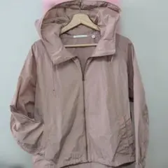 ピンク フード付き ジャンパー　UNIQLO　ユニクロ