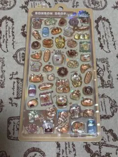 【正規品】ボンボンドロップシール　ほかほかボンボン　パン　クマ