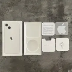 Iphone 13 Starlight 128GB アップル 箱 /シール