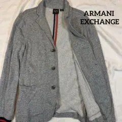 ARMANI EXCHANGE テーラード カーディガン メンズM グレー