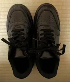 GU ボリュームソールコートスニーカー M ブラック