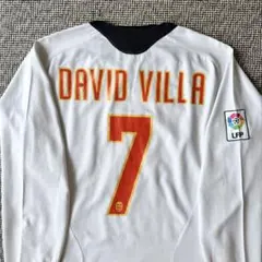 【ロングスリーブ仕様】ダビド・ビジャ ＃７ バレンシア ０５／０６（H）