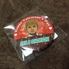 バレンタイン EXILE SHOKICHI  缶バッチ