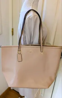 COACH ベージュ トートバッグ　コーチ