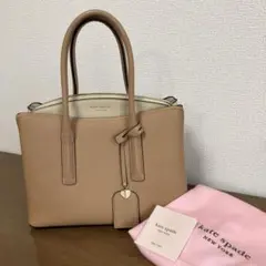 Φkate spade new york ベージュ ハンドバッグΦケイトスペード