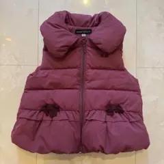 bebe ダウンベスト 100 ピンク