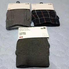 【送料無料】UNIQLO ボクサーブリーフ トランクスM 3枚セット