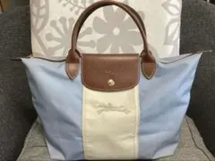 週末お値下げ❣️レア　ロンシャン　トートバック★ Sサイズ　馬柄　騎手　夏バッグのサムネイル