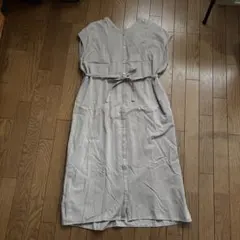 URBAN RESEARCH DOORS ベージュシャツワンピース