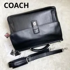 極美品✨ 希少 オールドコーチ ビジネスバッグ ショルダーバック 2way