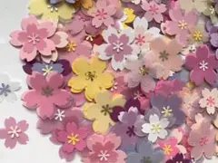 ペーパーフラワー　キラキラ　透明感　たっぷり　桜✿ 171