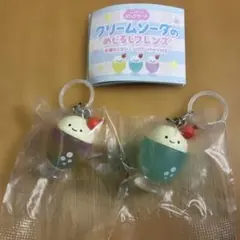 クリームソーダのめじるしフレンズ　メロン　レインボー（シークレット）　２個セット