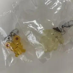 ポムポムプリン めじるしアクセサリー ポムポムプリンB・スコーン 2個セット