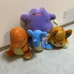 ポケモン めちゃもふぐっとぬいぐるみ　4体セット