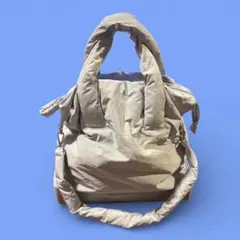 水色ZARAナイロン ショルダーバッグ