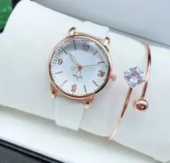 新品　未使用　時計　プレスレット　セット