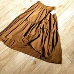 ナノユニバース　フィッシュテールスカート