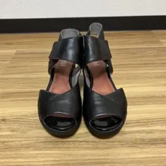 極美品 fitfit フィットフィット サンダルブーティ 23.5cm ブラックのサムネイル