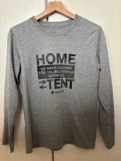 snow peak グレー ロンT レディースM 長袖 Tシャツのサムネイル