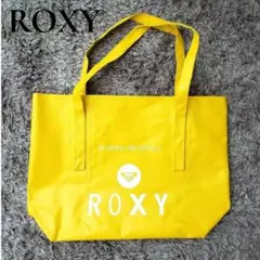 【美品】ROXY ロキシー 防水 トートバッグ イエローのサムネイル