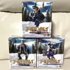 ゴールデンカムイ　XrossLink フィギュア　杉元佐一　アシリパ　白石由竹