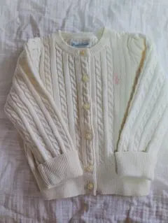 Ralph Lauren ケーブルニット カーディガン 12M