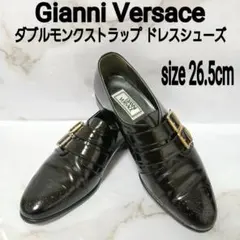 Gianni Versace ダブルモンクストラップ ドレスシューズ メダリオンのサムネイル