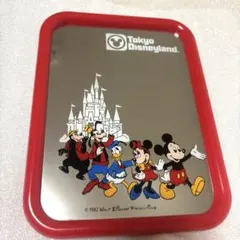 70-80s ヴィンテージ ディズニー ミッキーマウス ブリキ トレイ トレー