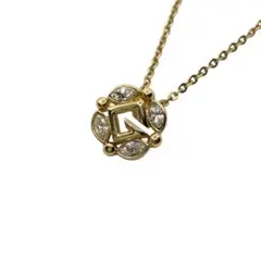 美品✨ジバンシィハートストーン_レディースゴールドネックレス_866 