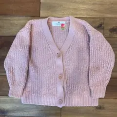 H&M ピンク カーディガン 98/104