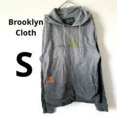 Brooklyn Cloth　【S】　パーカー　スウェット　グレー　プリント
