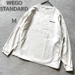 ウィゴー 【M】 トップス カットソー 長袖 バックプリント ワンポイント