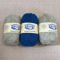 Jamieson’s シェットランド スピンドリフト　毛糸 2色　3玉セット