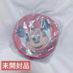 レトロ ミニーマウス 丸型ポーチ