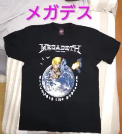 正規品、メガデス2010ツアーシャツ メタリカ スレイヤー