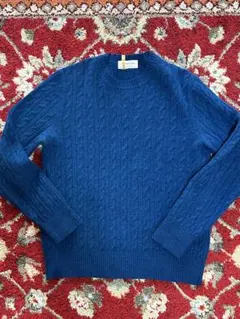 【クリーニング済】TOMORROWLAND tricot ケーブルニット S