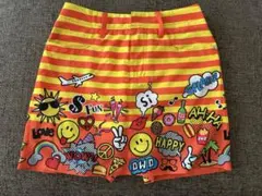 新品タグ付】ダンスウィズドラゴン ゴルフスカート チビドラ 花柄