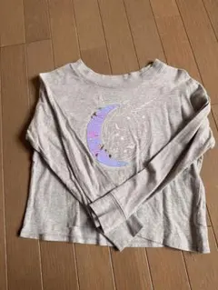 GAP キッズ 長袖カットソー S グレー