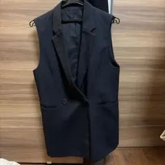 GU ノーカラーベスト ブラック　Mサイズ　ジレ