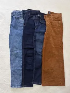 GAP GU ギャップ ジーユー デニム パンツ レディース キッズ 4本セットのサムネイル