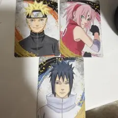 NARUTO マグネットステッカーコレクション　サスケ　ナルト